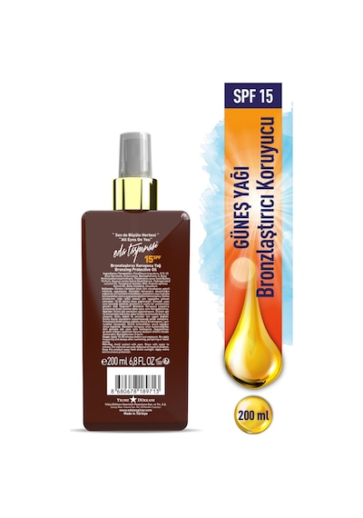 Eda Taşpınar Bronzlaştırıcı Koruyucu Yağ Sprey 200 ML