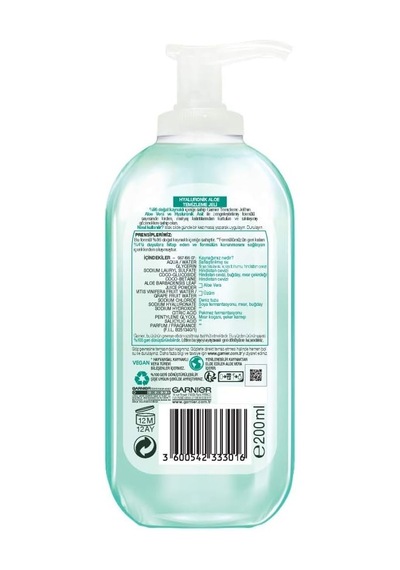 Tr Hyaluronik Aloe Temizleme Jeli 200 Ml