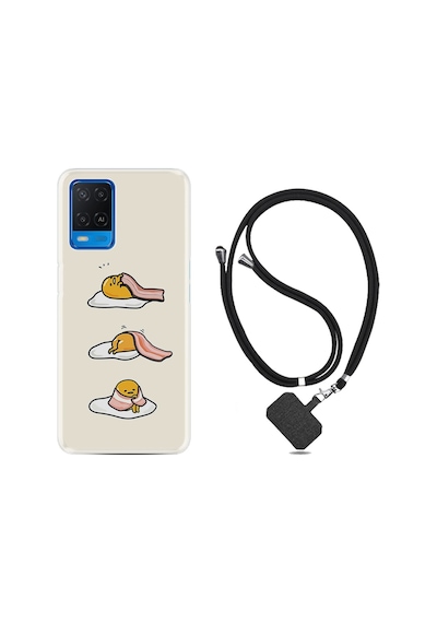 Oppo A54 Kılıf Boyun Askılı Sweety Egg 1322