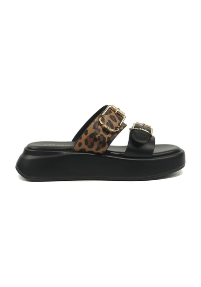 Nine West Hınsey Siyah Kadın Düz Terlik 000000000102052367