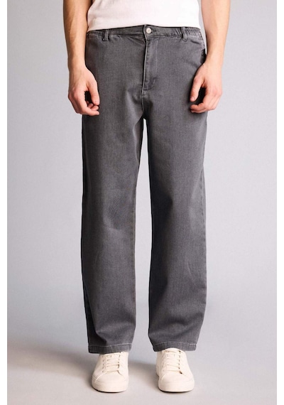 Defacto Yumuşak Dokulu Wide Leg Jean Pantolon H2882ax26spnm55 Gri-nm55