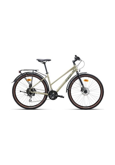 Carraro Sportıve 725 Kadın Şehir Bisikleti 483h Hd 27.5 Jant 16 Vites Lıme Yeşil Koyu Yeşil Beyaz Çok Renkli