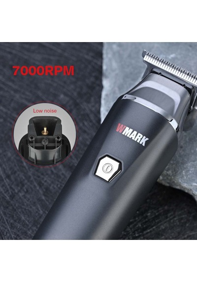 Wmark Ng-1209 Şarjlı Detail Trimmer 7000 Rpm 1200 Mah Profesyonel T Blade Tıraş Makinesi 3 saat