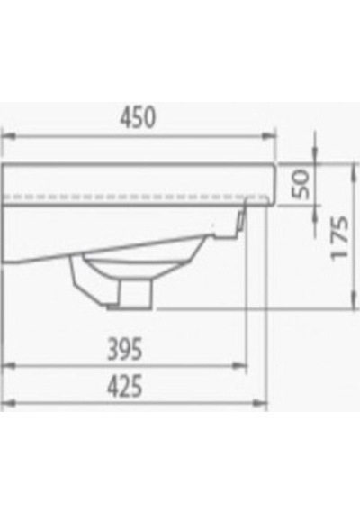 Turkuaz Seramik Frame 031400-U Seramik Lavabo 100 CM