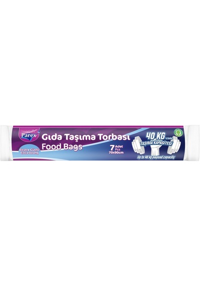 Gıda Taşıma Torbası, Buzdolabı Poşeti Streç Film Ve Buz Torbası Paketi