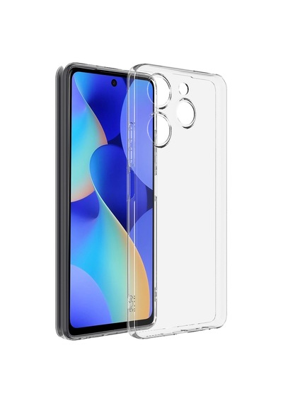 Tecno Spark 10 Pro Kamera Korumalı Süper Silikon Şeffaf Kılıf