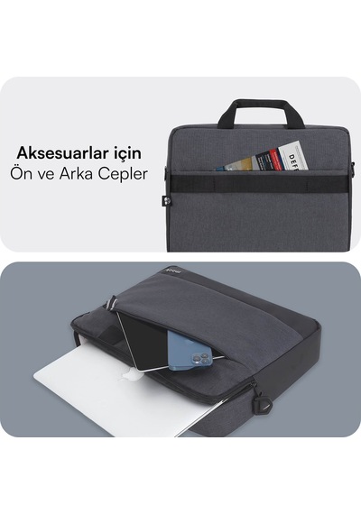 Mack Mce-1111 14.1 Unıcıty Eco Notebook Çantası Siyah Siyah