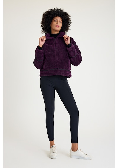 Scorp Shine Casual Kadın Peluş Mont Mor Mor