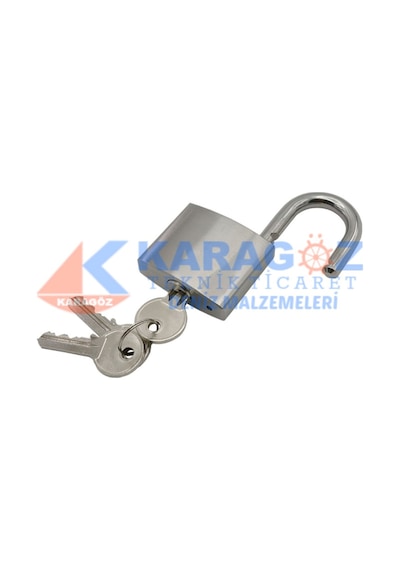 KROM PASLANMAZ ASMA KİLİT UZUN EN:50MM