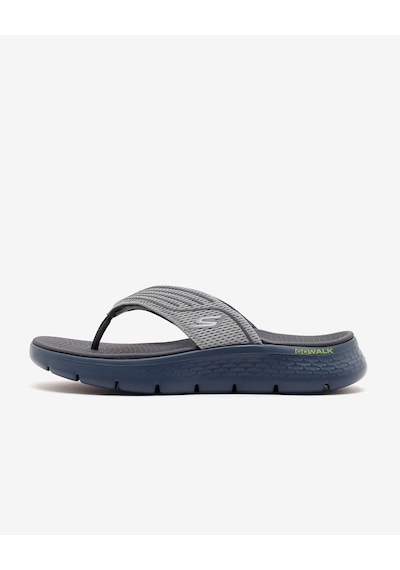 Skechers Go Walk Flex Sandal Erkek Gri Parmak Arası Terlik 229214 Gry Gri