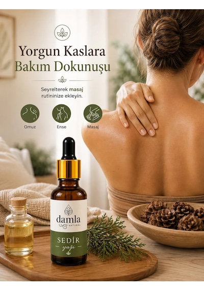 Biodamla Natural Sedir Yağı 20 Ml