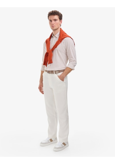 Pierre Cardin Erkek Bej Gömlek Desenli 50320941-vr011