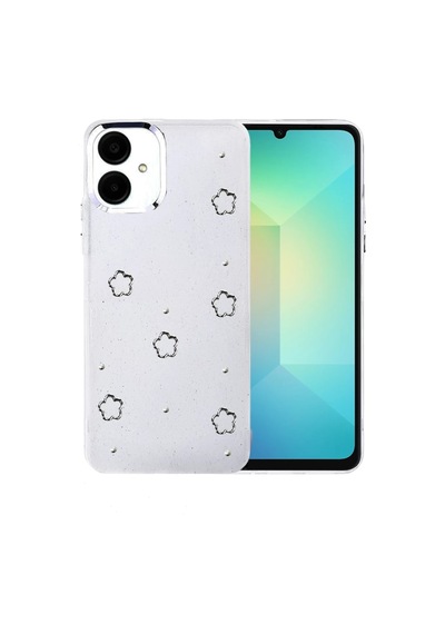 Samsung Galaxy A06 Uyumlu Fiyonk Desenli Kapak - Desen 8