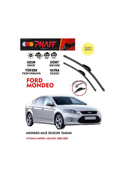 Ford Mondeo Muz Silecek Takımı Araca Özel Aparat 2000 - 2007