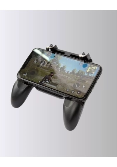 Home Joystick Ve Parmak Tetikleyicili Mobil Oyun Gamepad Tutucu