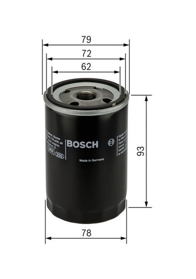 BOSCH F026407213 YAĞ FİLTRESİ