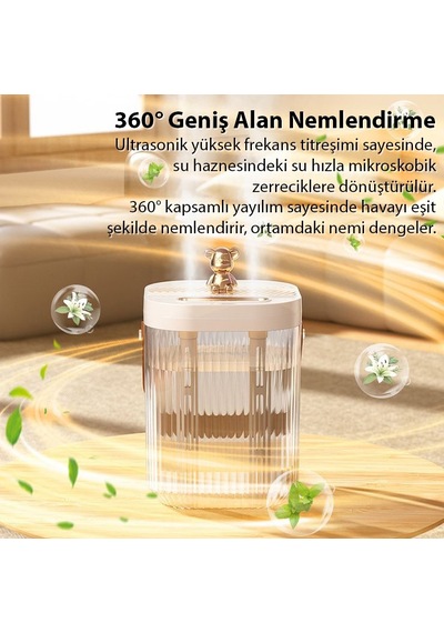 Ally Aquabreeze 2000 Çift Buharlı 2l Ev Tipi Hava Nemlendirici