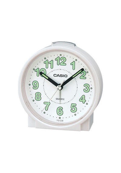 Casıo Masa Saati Tq-228-7df Beyaz