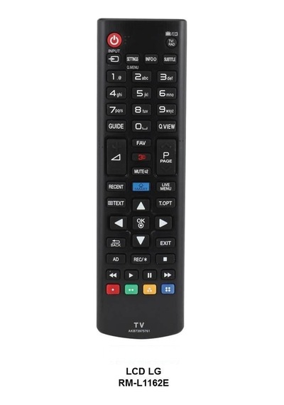 LG Uyumlu 3D Rm-L 1162E Kumanda