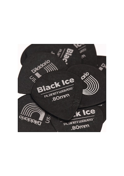 Planet Waves Black Ice Picks Medium 0.80 MM - 10 Adet Pena