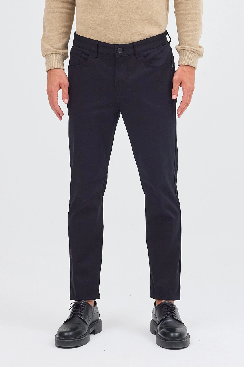 İmza Siyah 5 Cep Düz Paça Pamuklu Slim Fit 5 Cep Casual Pantolon 1003255154 Siyah İmza Siyah 5 Cep Düz Paça Pamuklu Slim Fit 5 Cep Casual Pantolon 1003255154 Siyah