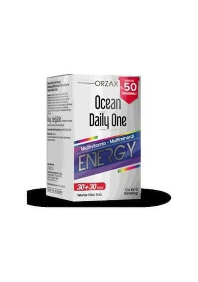 Ocean Daily One Energy 30+30 Tablet Multivitamin-multimineral