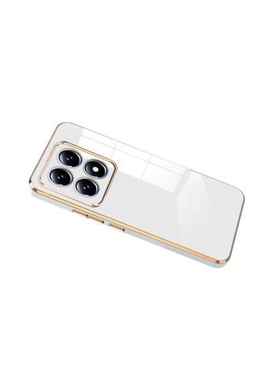 Xiaomi Mi 14t Pro Volet Silikon - Beyaz -