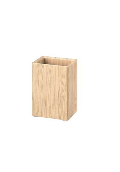 Ikea Stegesund Diş Fırçalık , Açık Bambu, 12 Cm