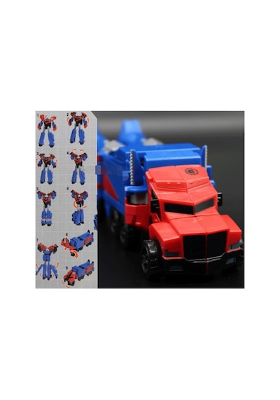 Transformer Metal Gövdeli Optimus Prime Robota Dönüşen Araba Bumble Bee