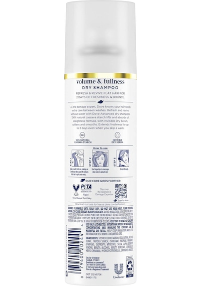 Dove Damage Expert Hacimlendirici Ve Canlandırıcı Kuru Şampuan 141gr Tüm Saç Tipleri