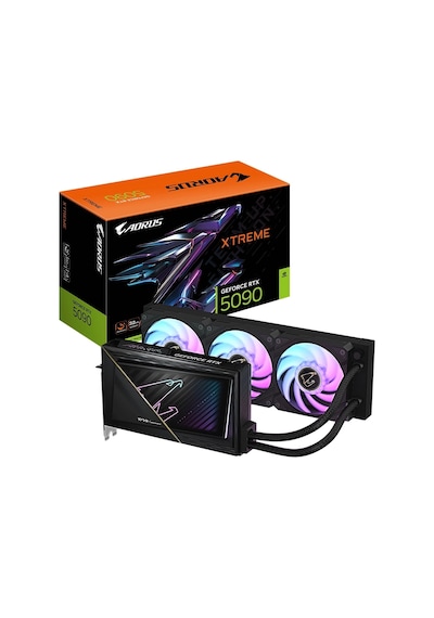 Gigabyte Aorus Geforce Rtx 5090 Xtreme Waterforce 32gb Dlss 4 512 Bit Gddr7 Sıvı Soğutmalı Ekran Kar