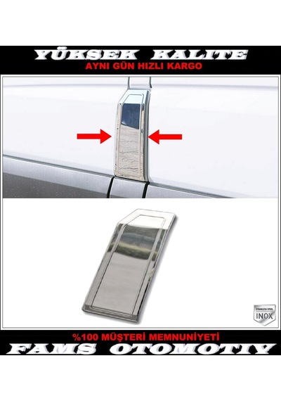 Mercedes Sprinter W906 Krom Depo Kapağı 2006-2018 Arası P.Çelik
