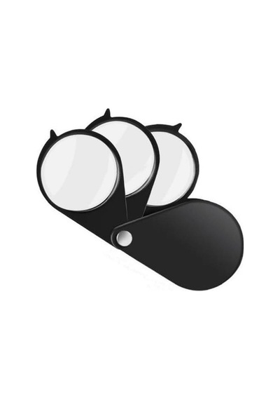 Pm-6585 Katlanır 30 Mm Mini Cep Tipi 3 Lü Büyüteç