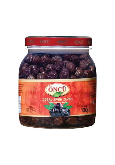 5 Adet Öncü Salamura Siyah Zeytin 2xs 1000 G