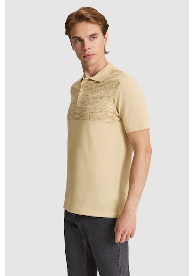 U.S. Polo Assn. U.s. Polo Assn. Erkek Bej Tişört 50326985-vr011
