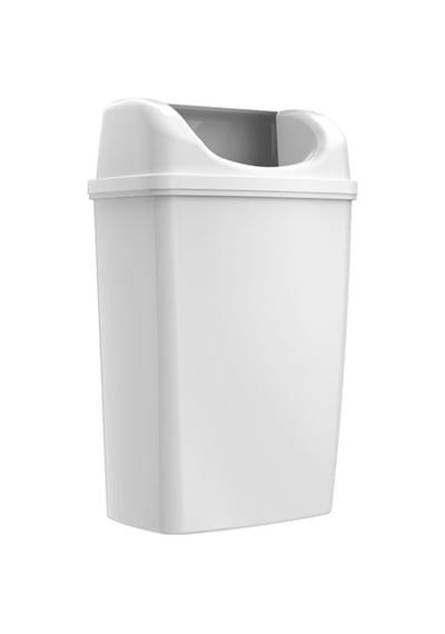 Rulopak Duvara Monte 25 L Çöp Kovası - Beyaz Diğer