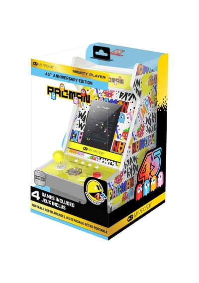 My Arcade Pac-man 45th Anniversary Mighty Player Retro Konsol 28cm Lisanslı