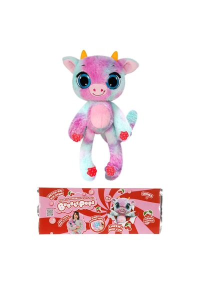 Bubble Pops Cherry Moo Cow: Kokusuyla Büyüleyen Şişme Peluş İnek