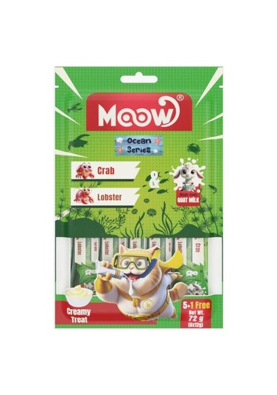 Moow En Yeni Mix Karışık Keçi Sütlü Kedi Krema Ödülü 12 Gr X 48 Adet