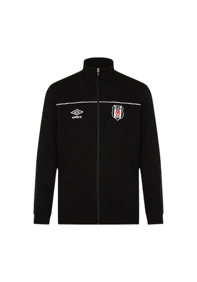 Beşiktaş Lisanslı Fermuarlı Siyah Sweatshirt 25/26 Sezon SiYAH