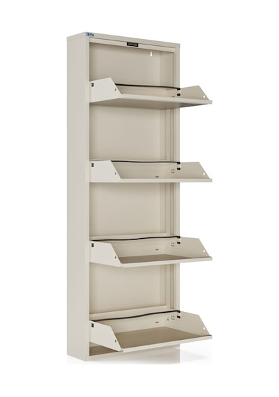 Ceha  4'lü Metal Ayakkabılık - Krem K.AYK-4 /AB1013 Krem