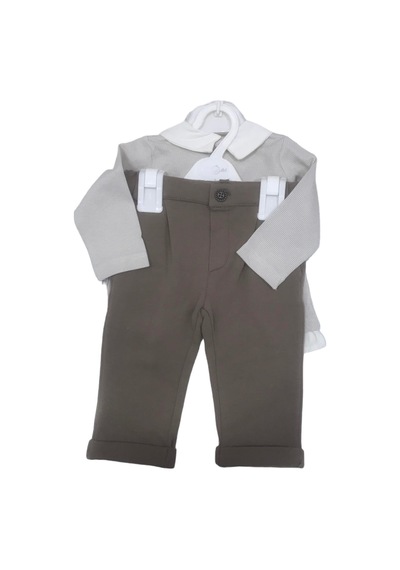 Babydoll 2li Takım Babydola Kahverengi Kahve