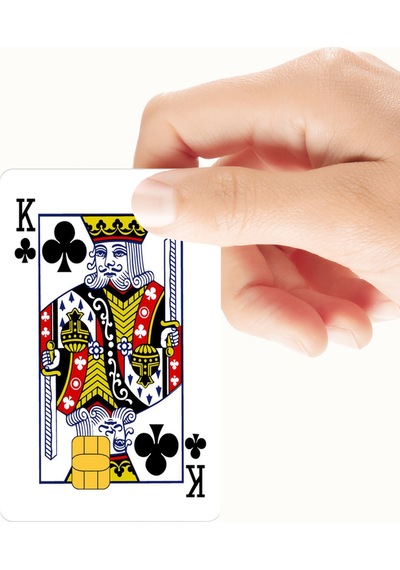 Kral Kraliçe Jack İskambil 4'lü Set Kredi/banka Kart Kaplama Sticker Standart