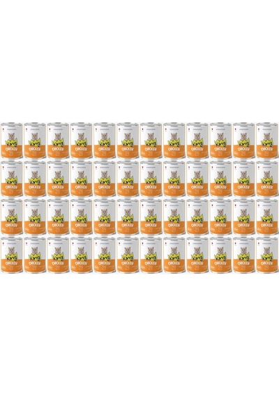 King Et Parçacıklı Tavuklu Yavru Kedi Konserve 400 Gr 48 Adet