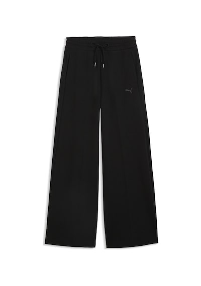 Puma Class Wide Leg Kadın Siyah Günlük Stil Eşofman Altı 69401301
