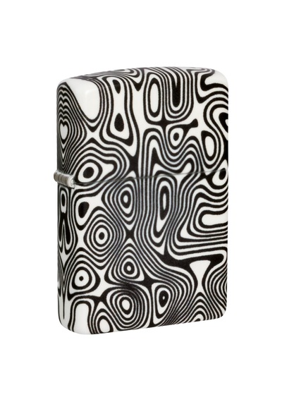 Zippo Glow In The Dark Matte Swirl Dizayn Çakmak