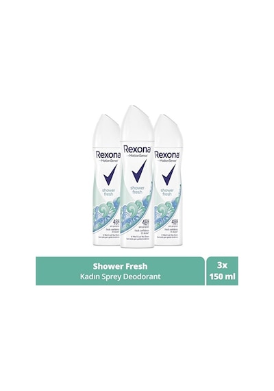 Rexona Kadın Sprey Deodorant Shower Fresh 150 Ml X 3 Adet