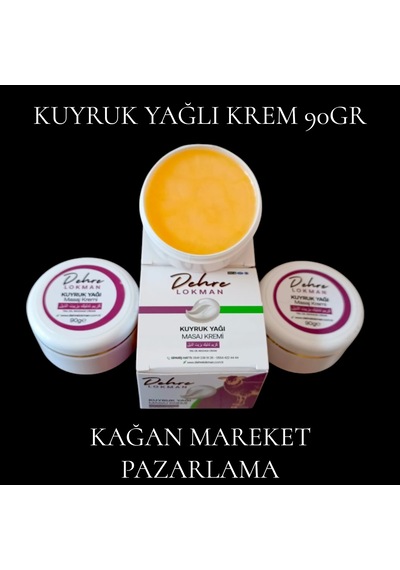 Gardajin Kuyruk Yağı Masaj Kremi 4 x 90 G