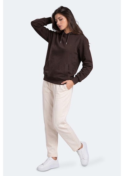 Slazenger Kezıo I Kadın Kahve Sweatshırt