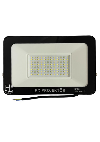 Hazar Led 12-24 Volt 100 Watt Tablet Projektör Beyaz SMD Led Projektör